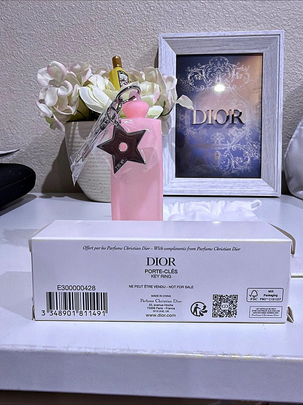 Dior Lip Case Key Ring - Picture 2 of 6
